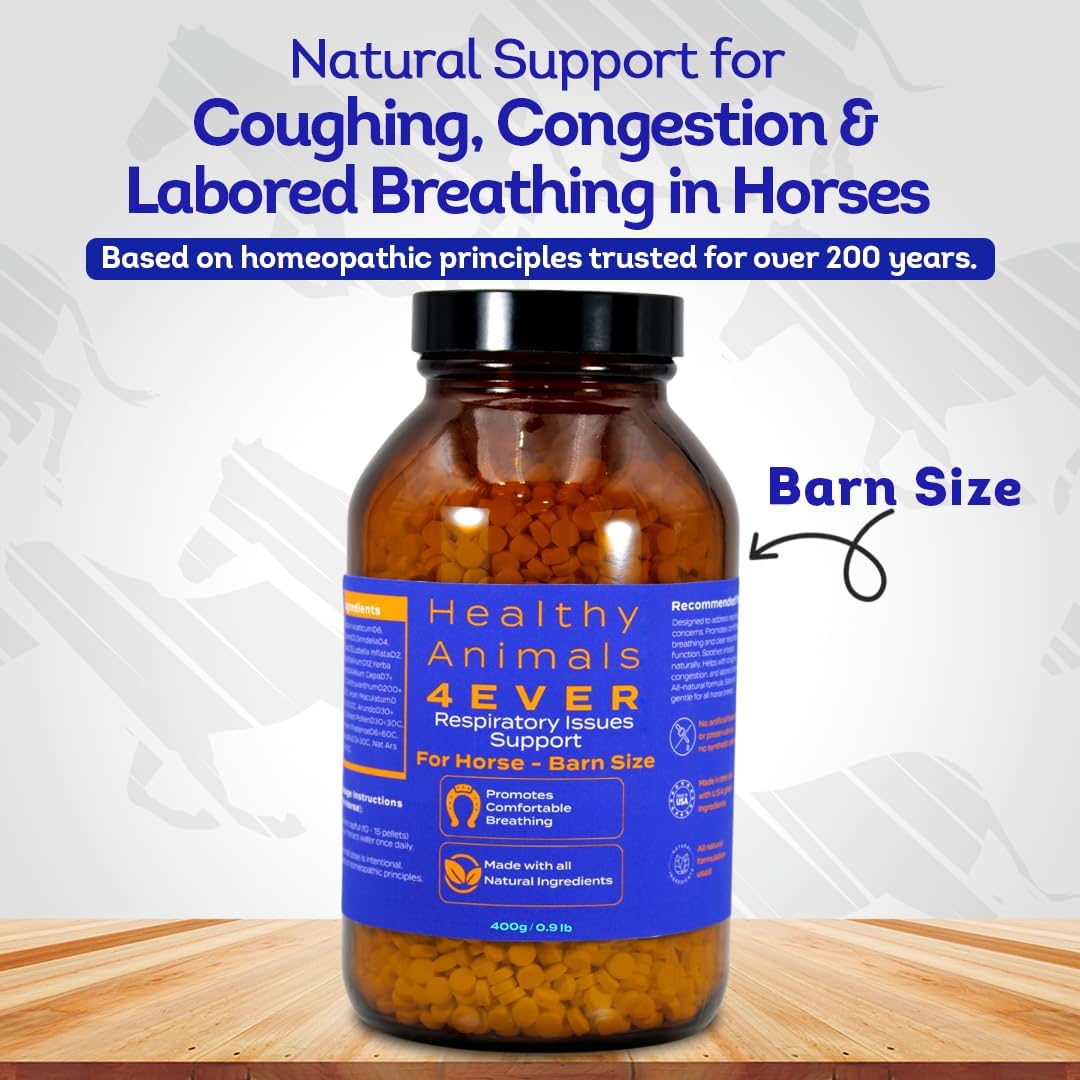HA4E - Horse Respiratory Issues Support - Helps Prevent Heaves