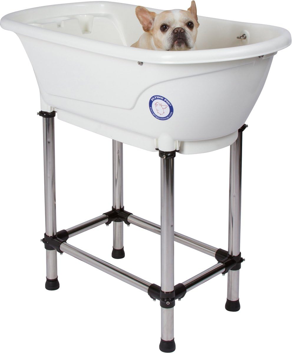 Flying Pig™ Pet Dog Cat Portable Bath Tub (Blue, 37.5"x19.5"x35.5")