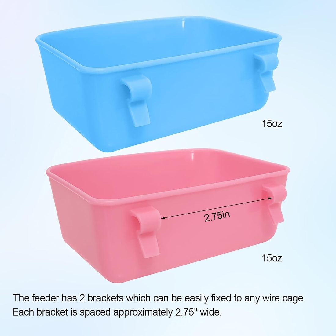 6 Pack Feeder, Hanging Feeder,Food and Water Container