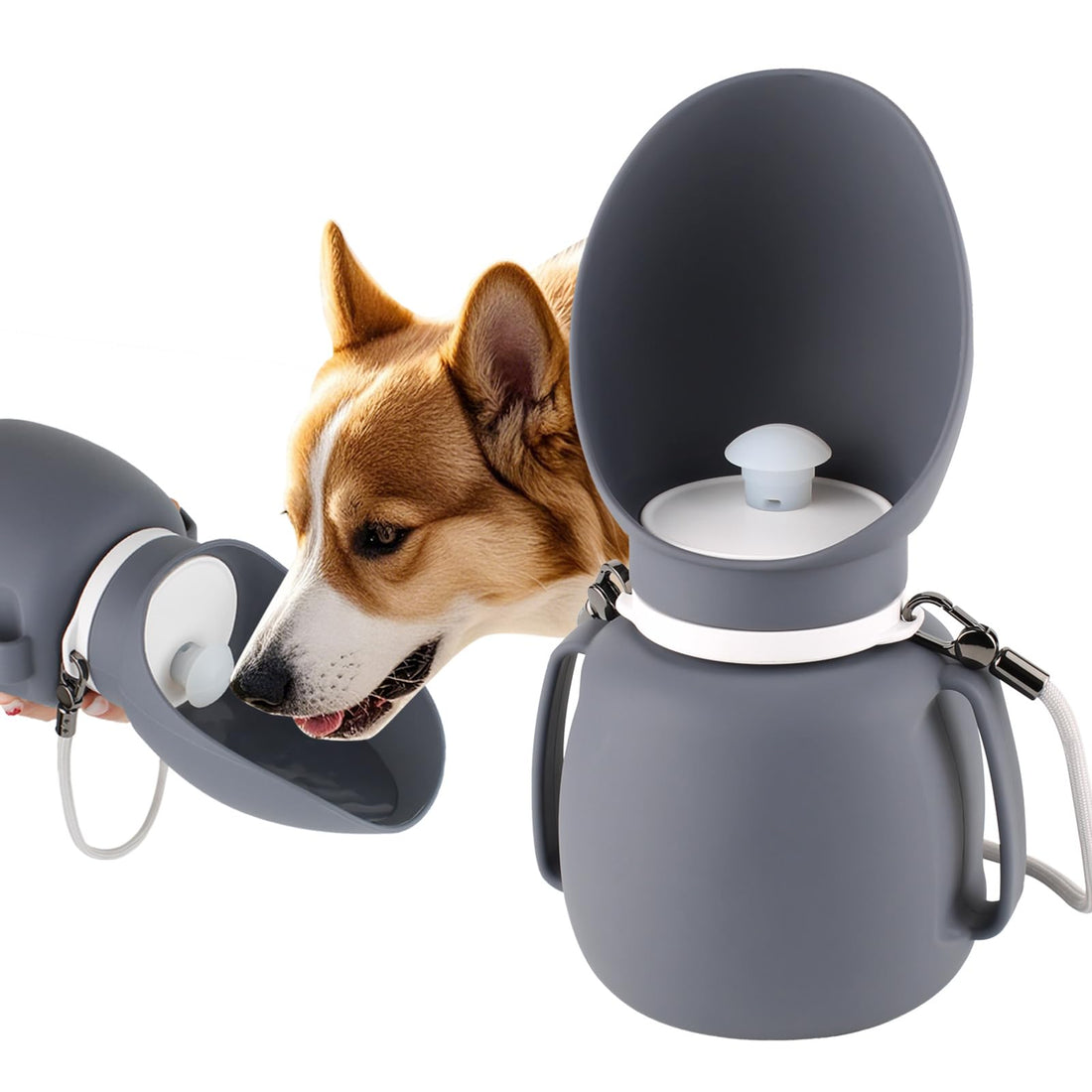 Billionchains Dog Water Bottle 27 OZ Large Capacity Dog Travel Water