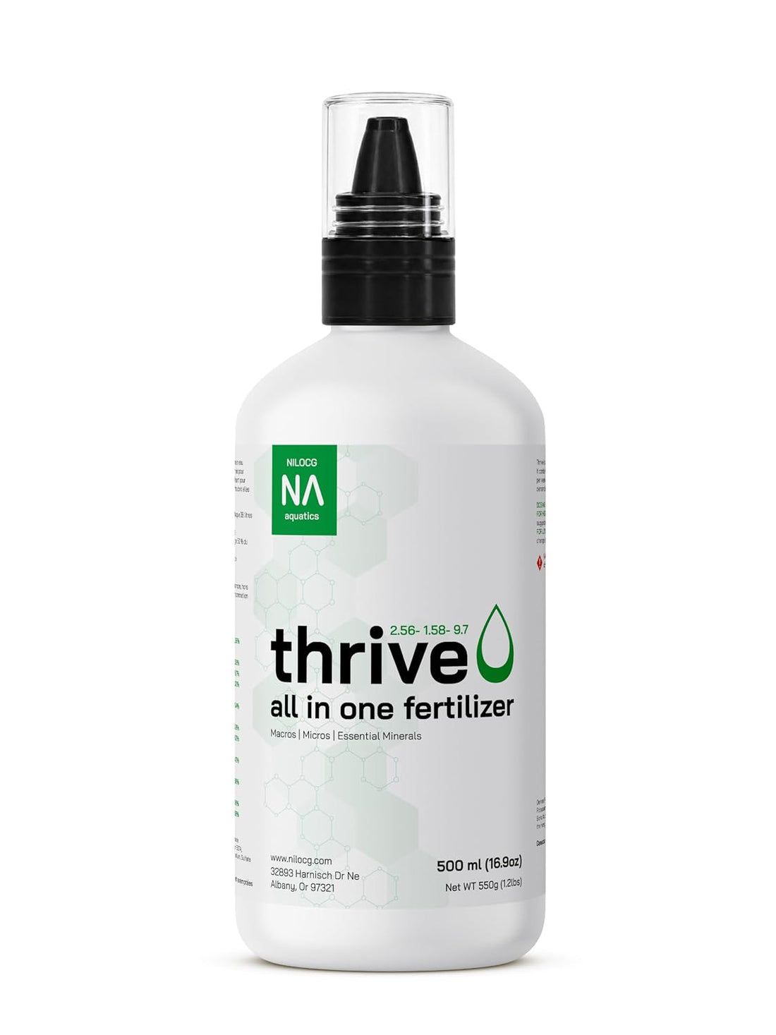 Thrive Planted Aquarium Fertilizer -All in One Planted Tank Liquid