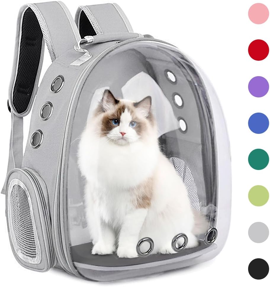 Pet Backpack Carrier,Bubble Backpack Cat Carrier,Pets and Small