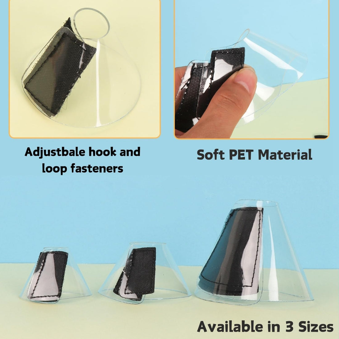 Sugar Glider Recovery Cone - Adjustable Protection Collar Soft