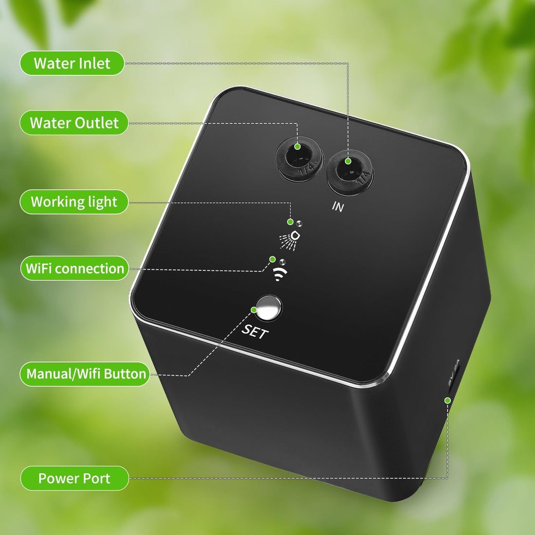 Reptile mister, WiFi reptile humidifier withAPP control