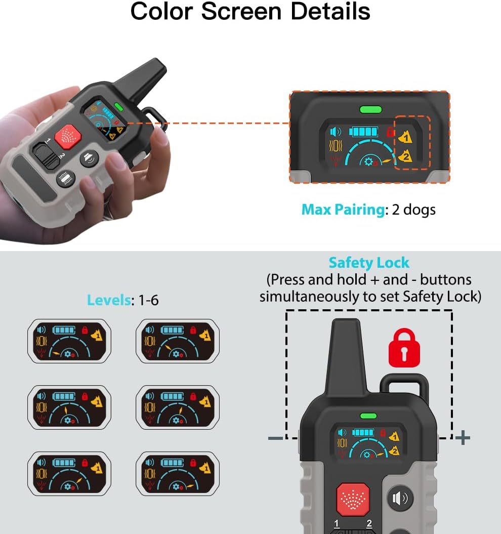 Citronella Dog Training Collar with Remote【Only Work with Remote】 4