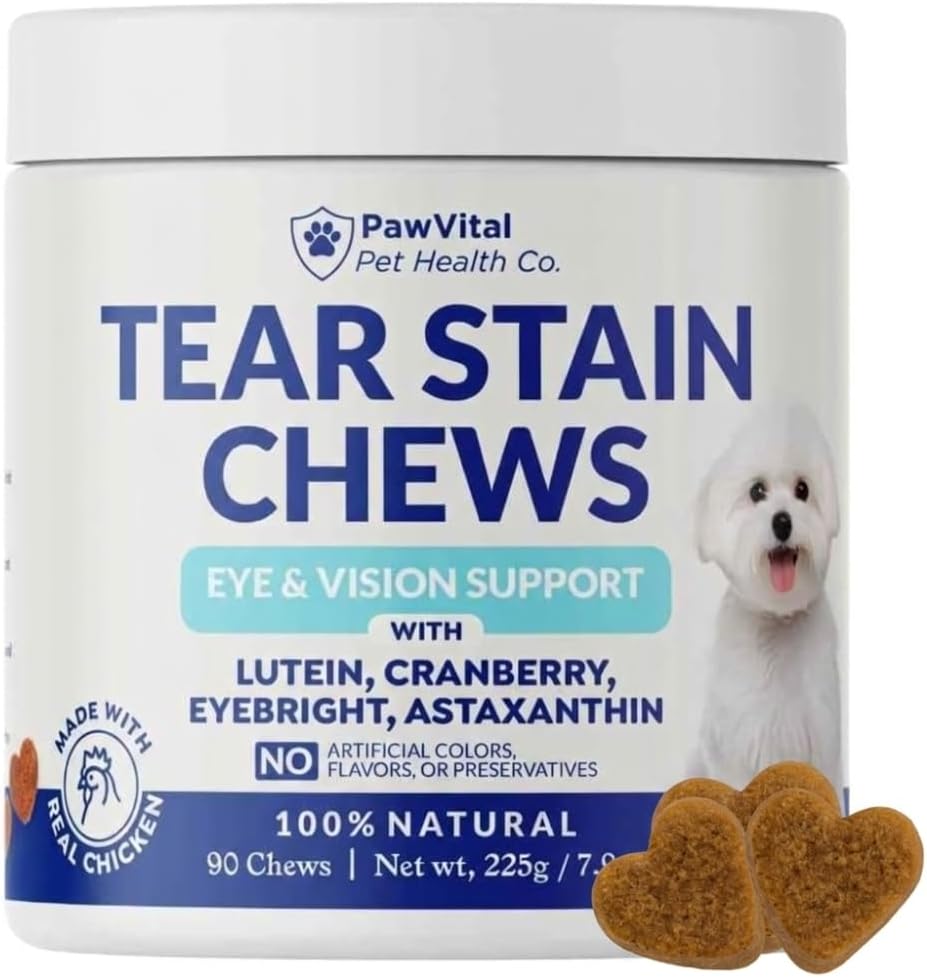 Tear Stain Chews for Dogs – Natural Tear Stain Remover & Eye Health