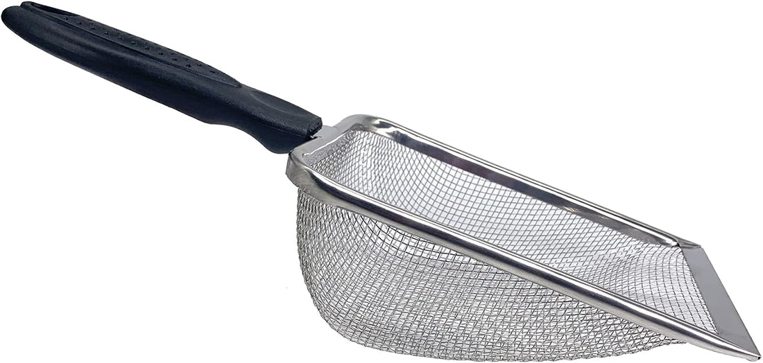 Falltail Stainless Steel Reptile Sand Substrate Scoop Shovel Sifter