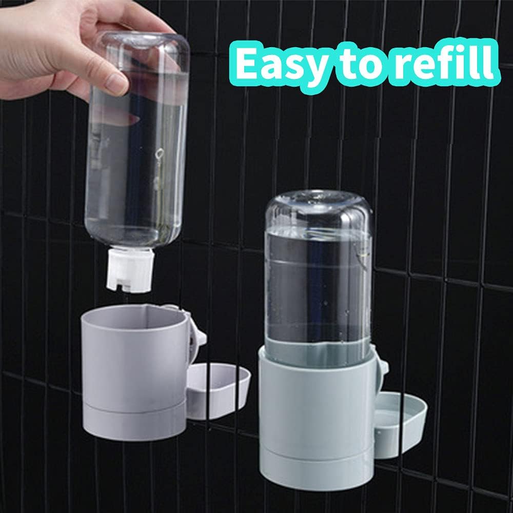 17oz No Leak Rabbit Waterer Feeder, Automatic Feeder for Animals