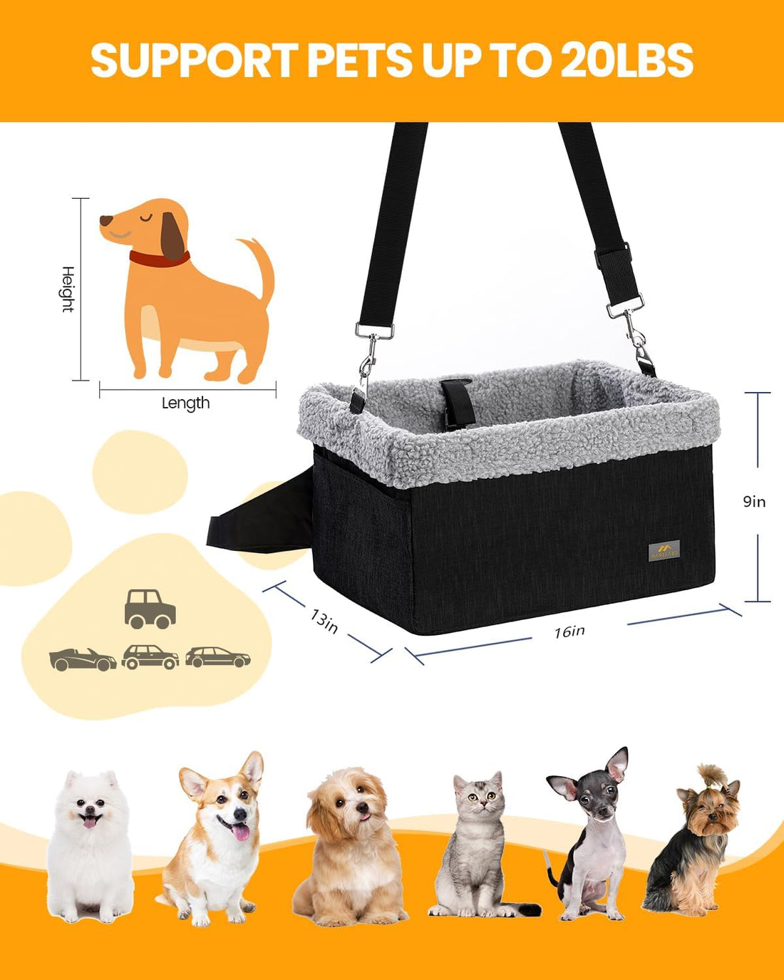 Dog Car Seats for Small Dogs