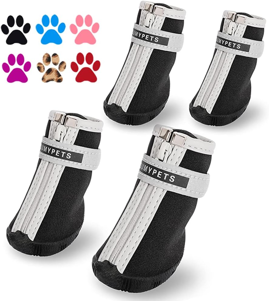QUMY Dog Shoes Small Size Dogs