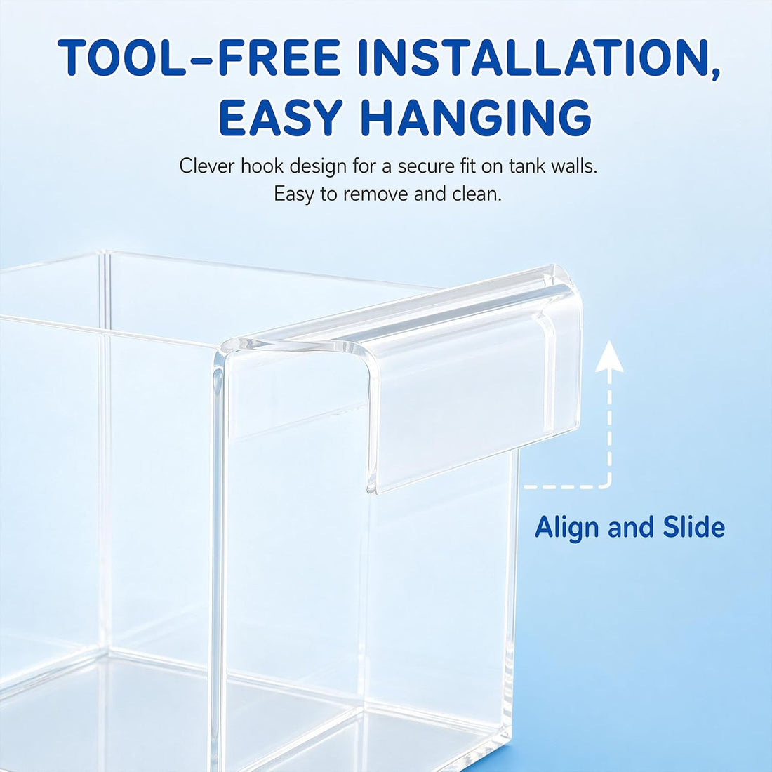 Fish Breeder Box for Aquarium, Hanging Acclimation Box