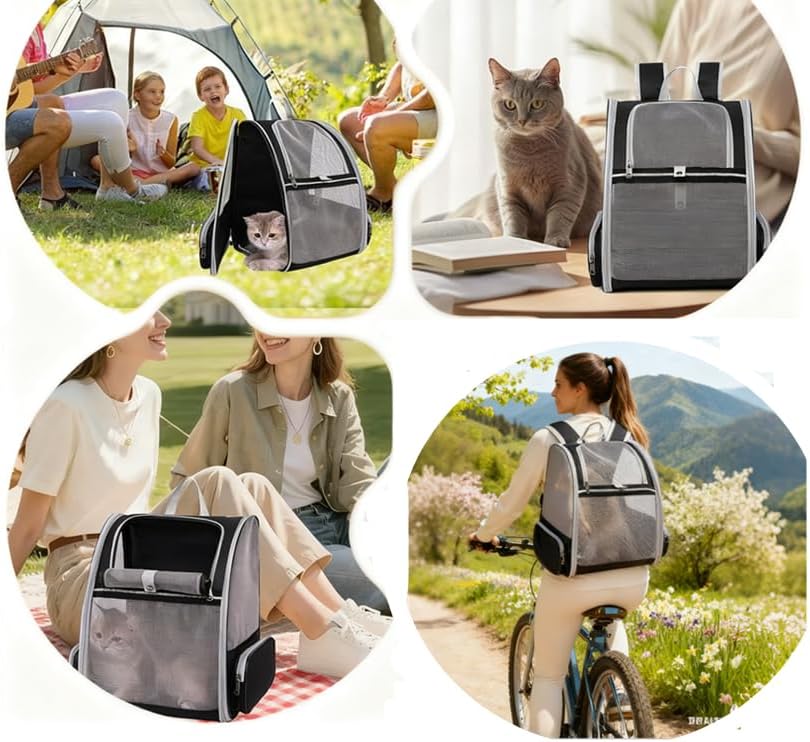 Cat Backpack Dog Backpack Carrier for Small Dogs and Medium Cat up