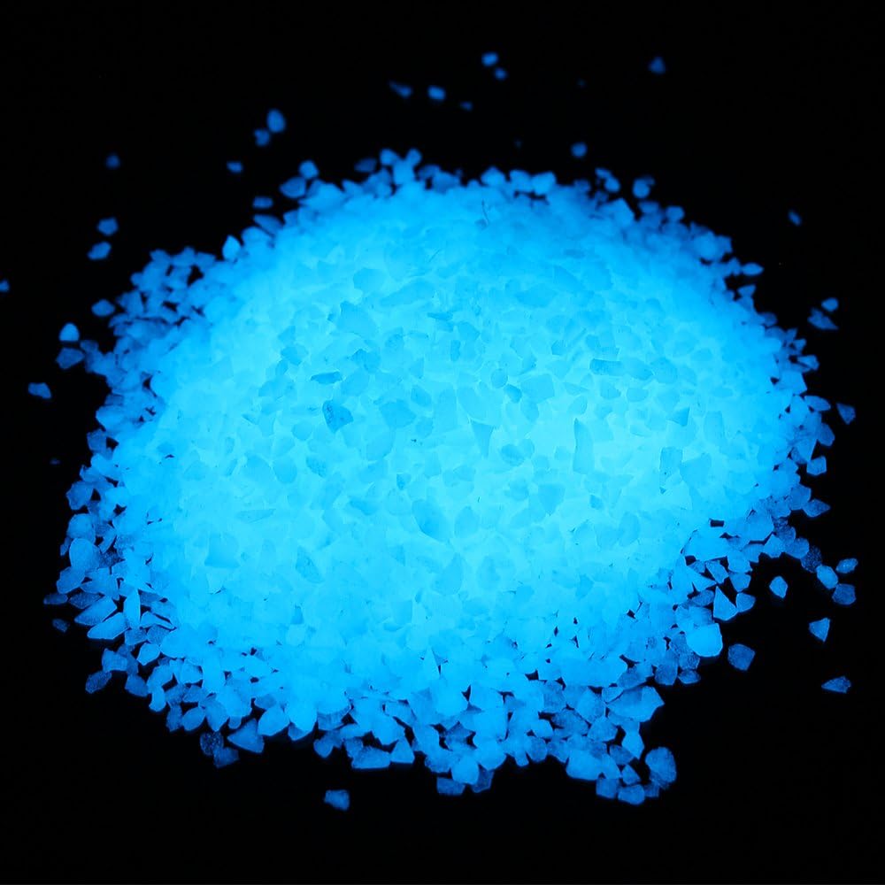 Shiny Stone Glow in The Dark Aquarium Gravel Sand