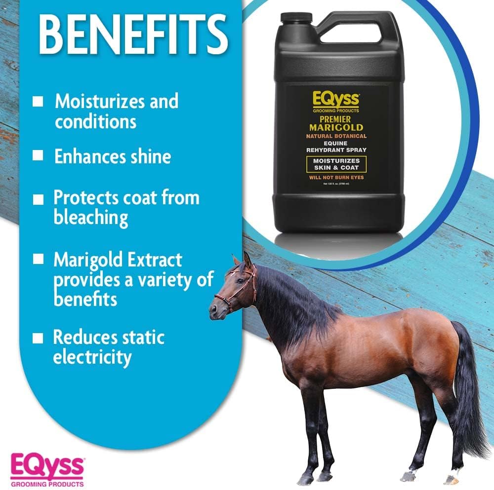 EQyss Premier Marigold Equine Coat Conditioning Spray
