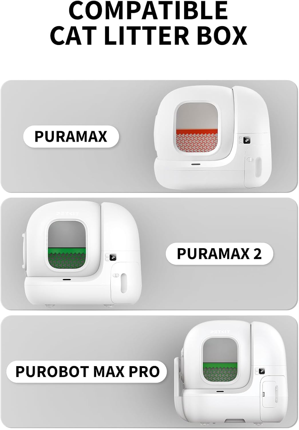 PETKIT Replacement Trash Bag Waste Bag for PuraMax 2/PUROBOT Max Pro