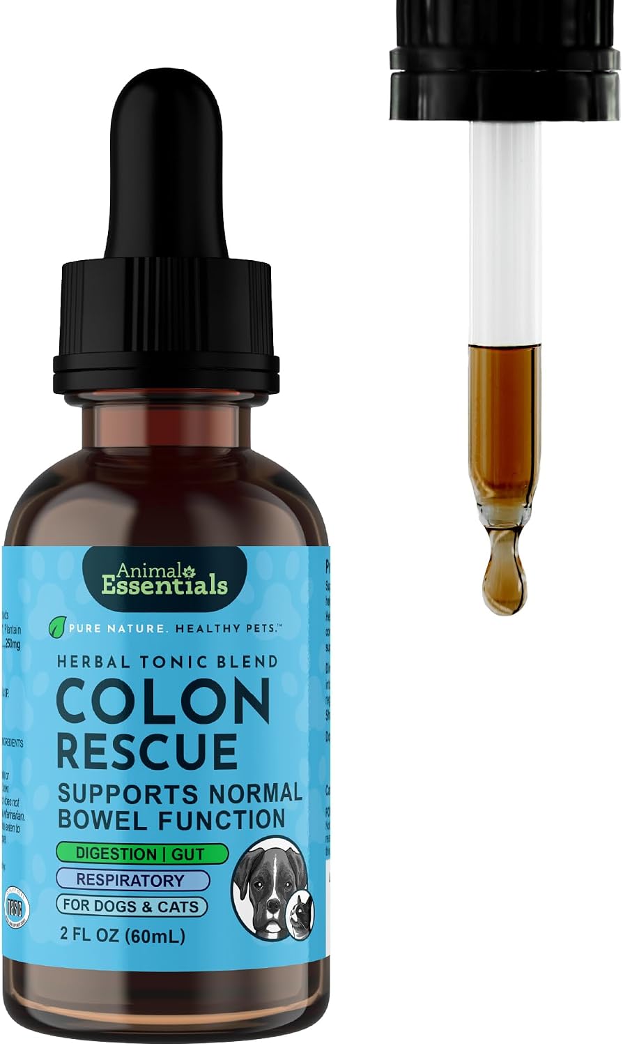 Animal Essentials Colon Rescue Dog Stool Softener - 2 fl Oz