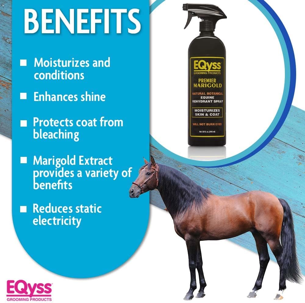 EQyss Premier Marigold Equine Coat Conditioning Spray