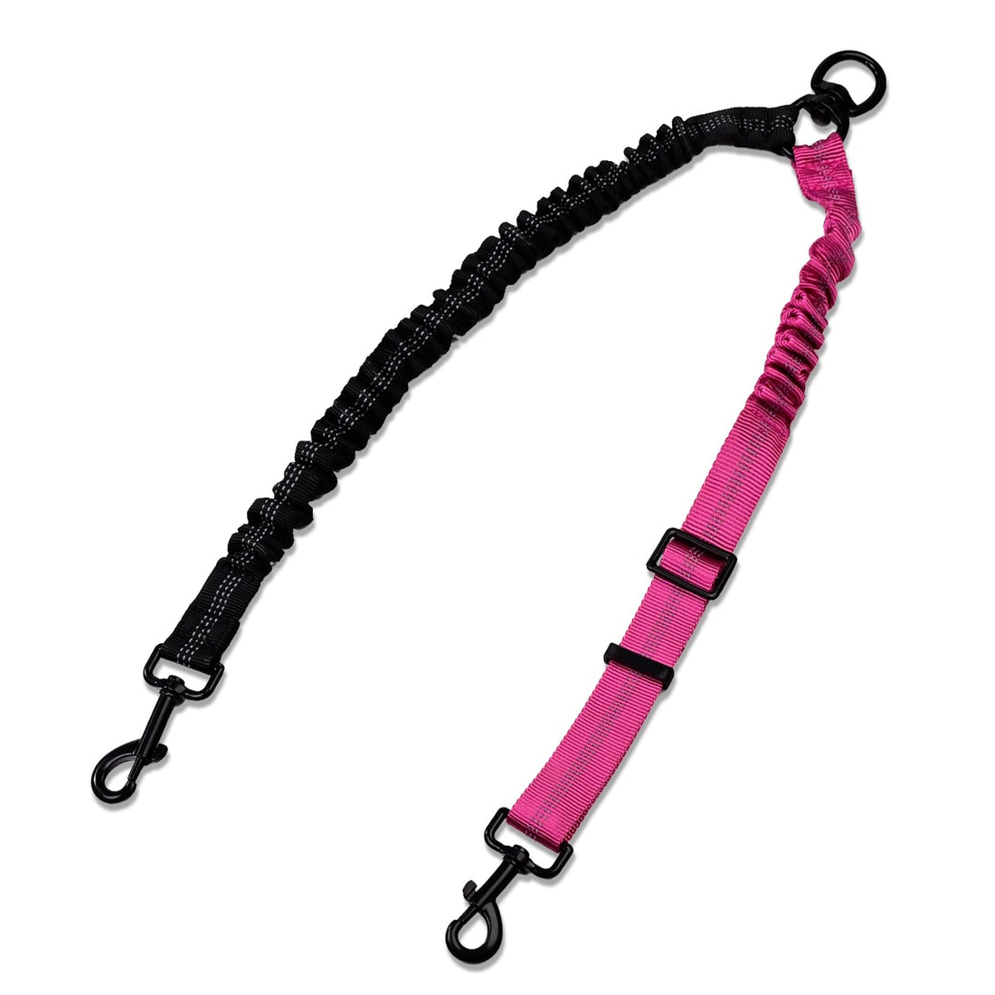 Double Dog Leash Coupler-360° Swivel