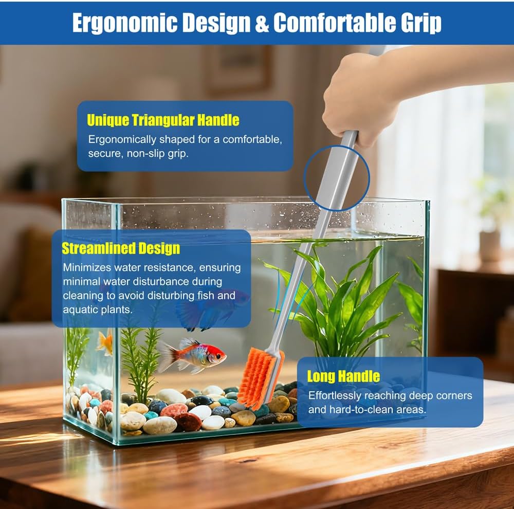 DaToo Small Glass Aguarium Cleaning Tool Algae Scraper for Acrylic