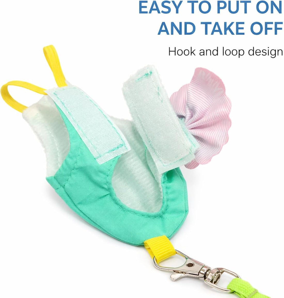 Parrot Diaper Harness with Leash Set for Small/Medium Bird (Size M)