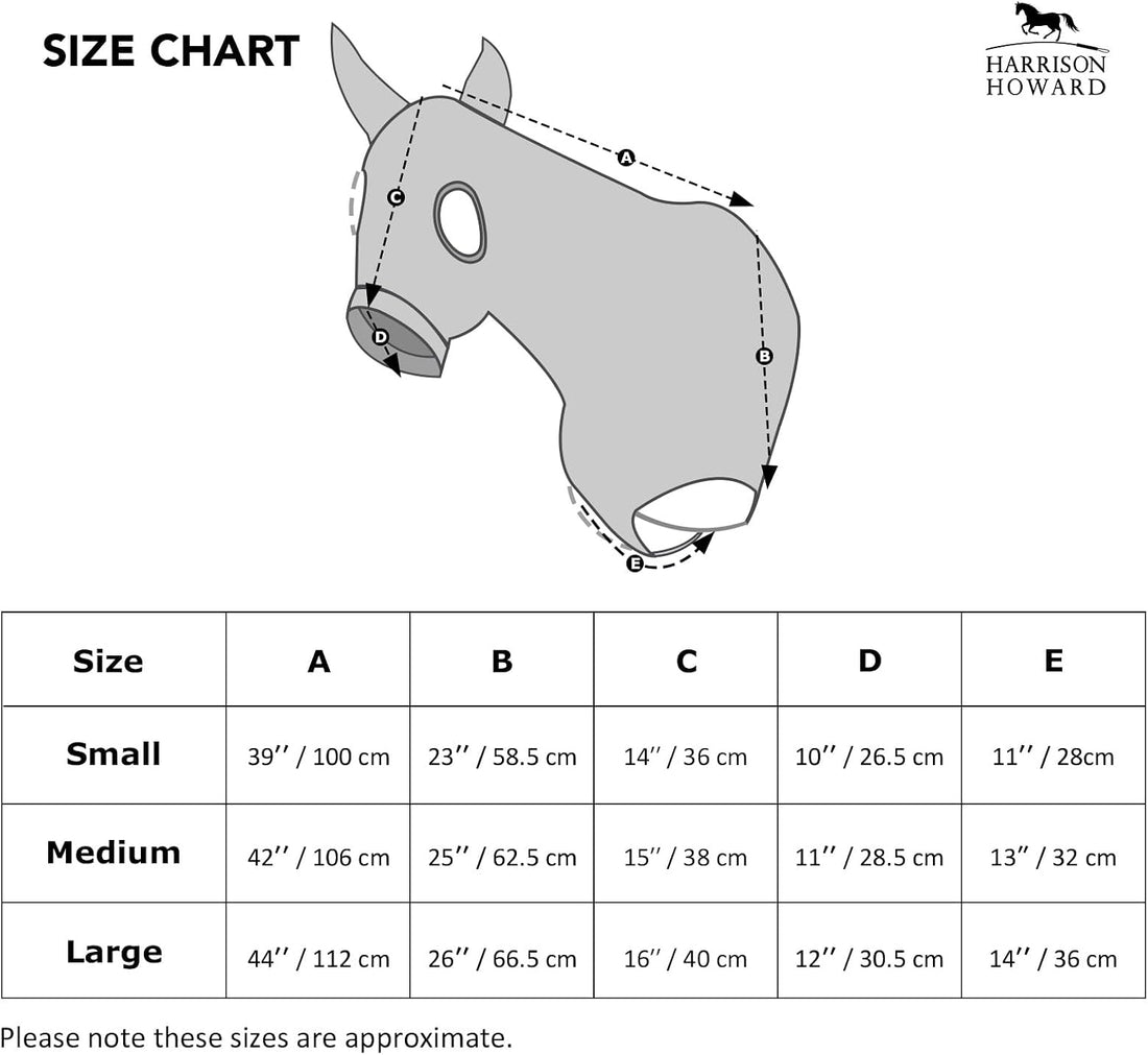 Harrison Howard Horse Stretch Hood Without Eyes and Ears