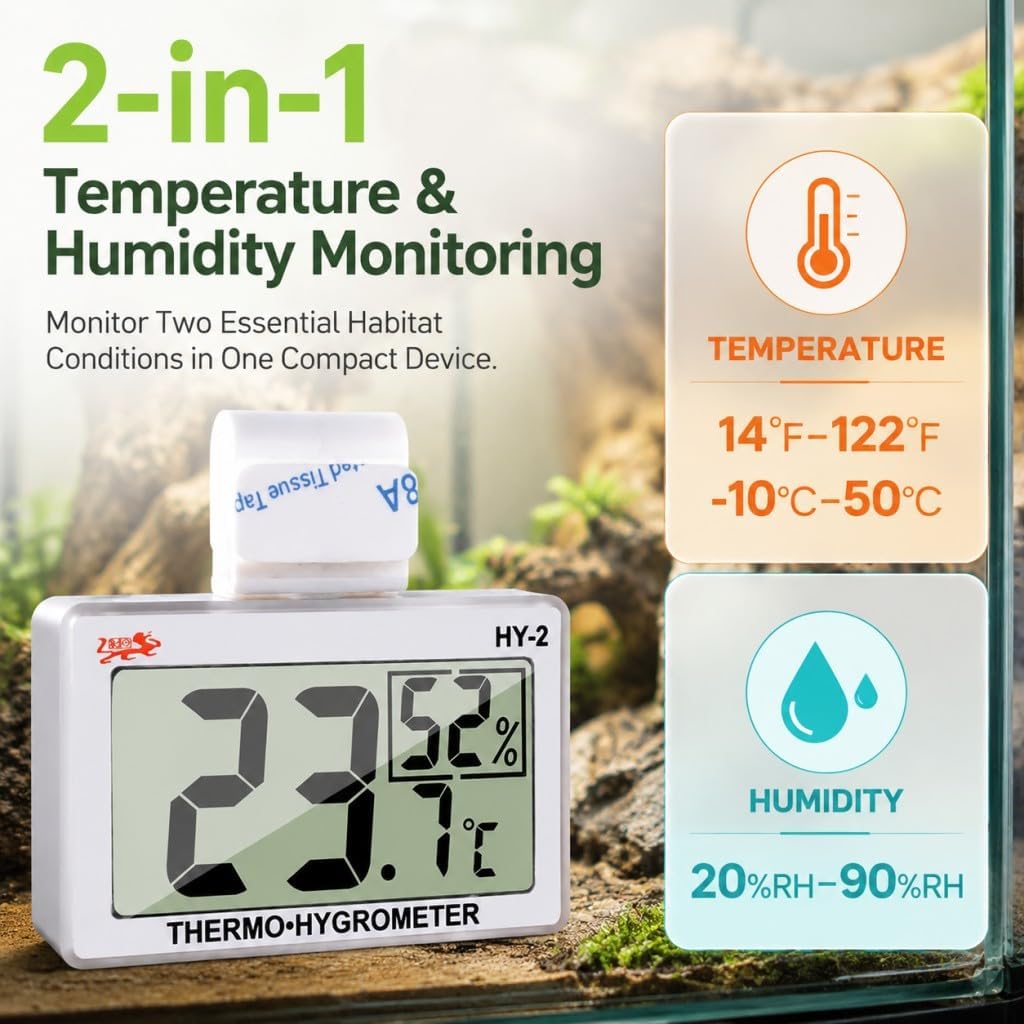 Reptile Thermometer Hygrometer