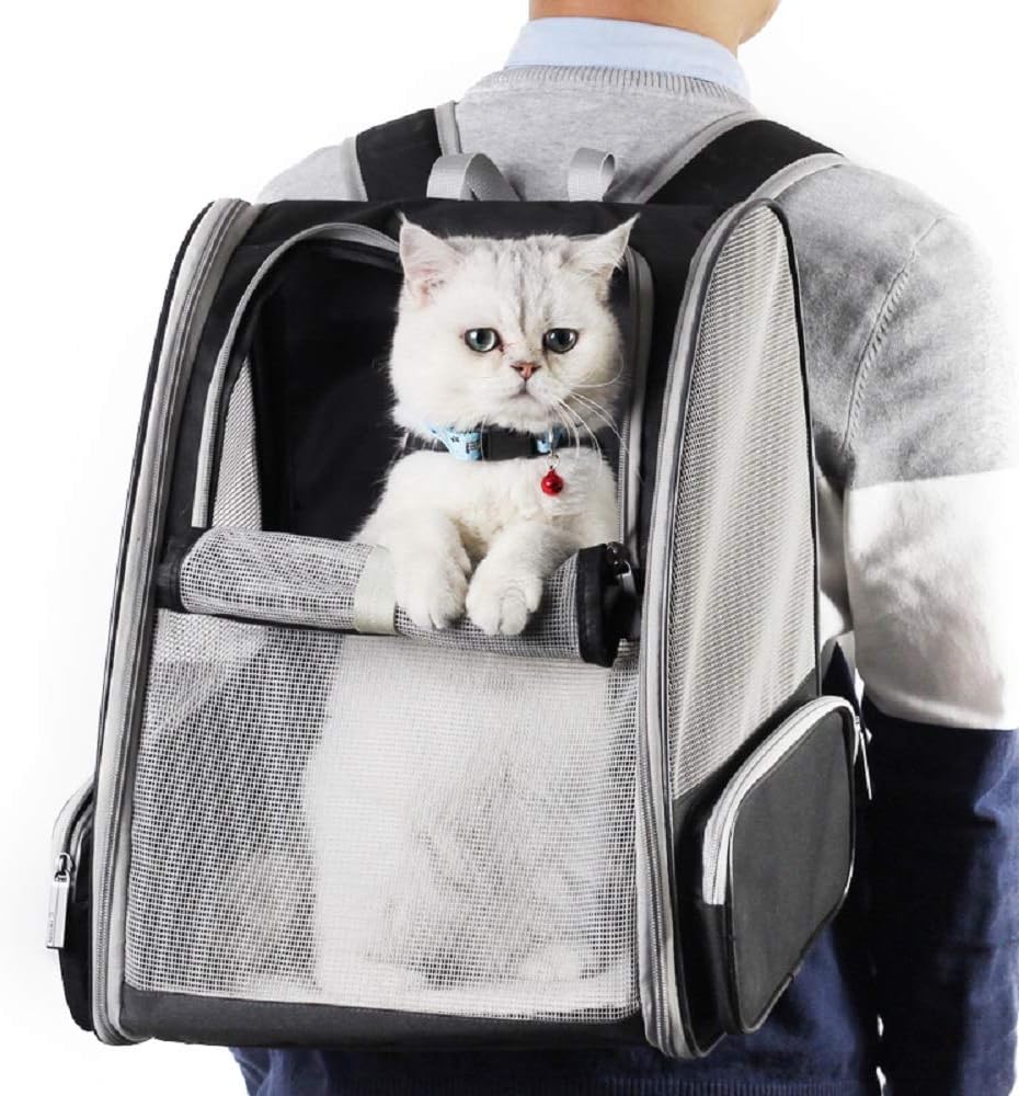 Texsens Innovative Traveler Bubble Backpack Pet Carriers for Cats