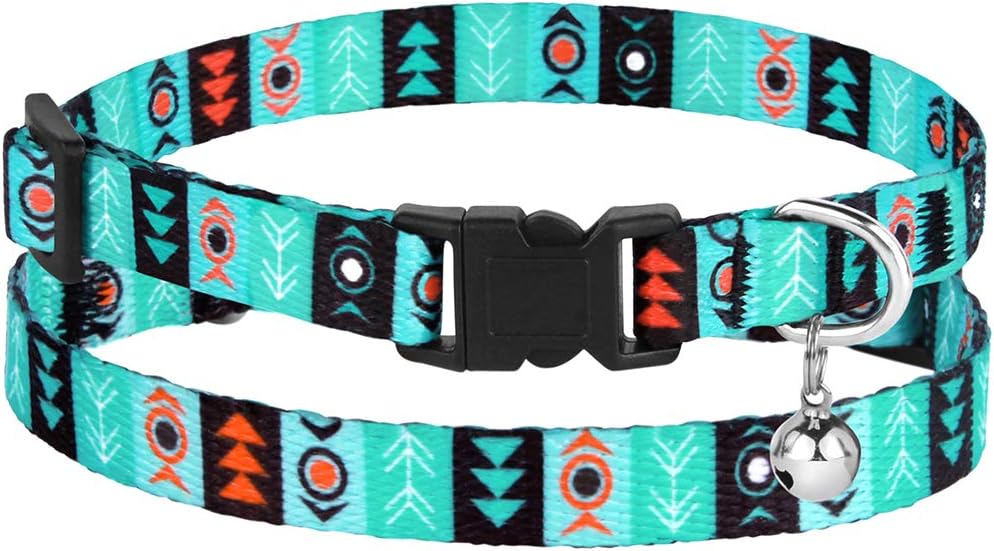 CollarDirect Cat Collar Breakaway with Removable Bell Set of 2 PCS