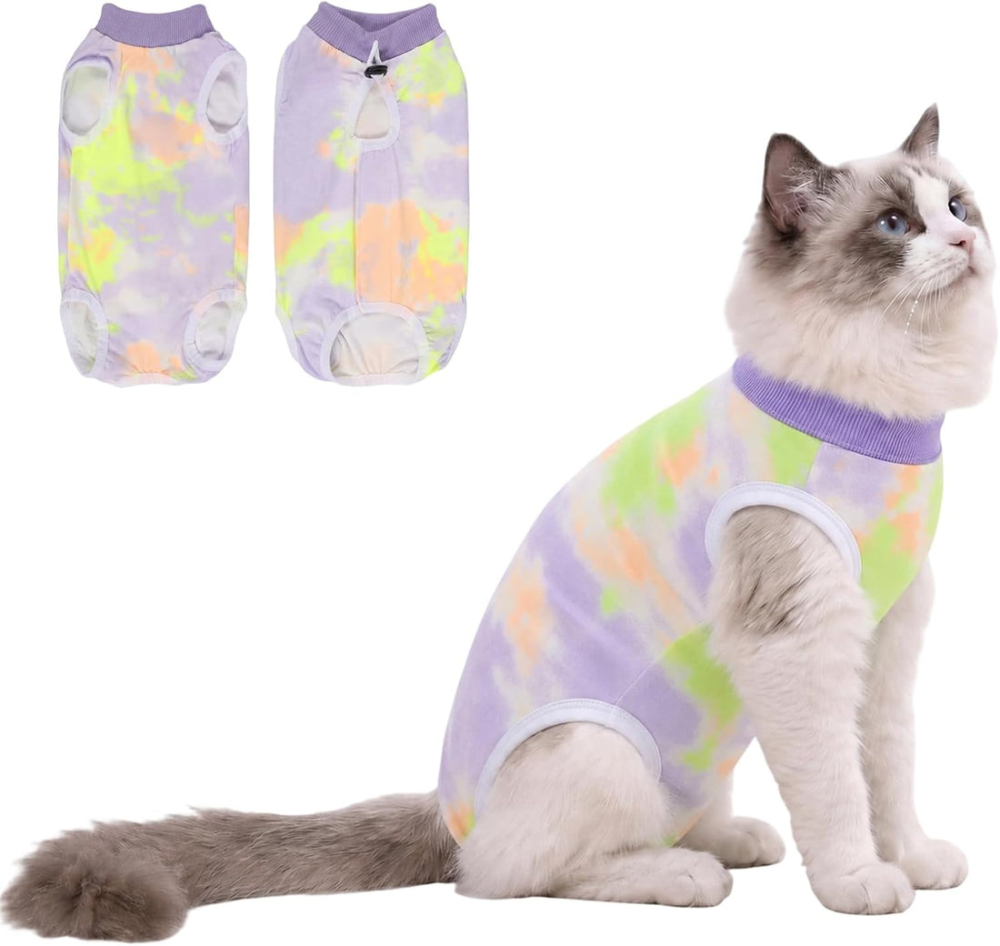 Cat Surgery Recovery Suit, Kitten Surgical Onesie After Spay