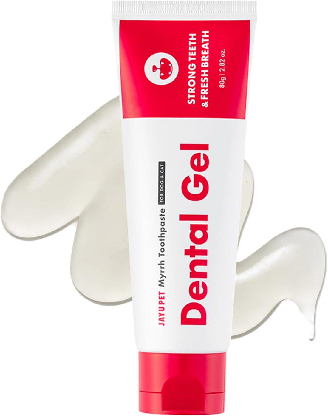 JAYU PET Dental Gel Dog Cat Toothpaste, 2.8 Ounce