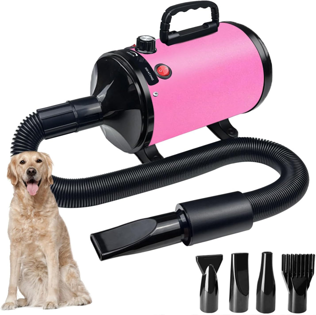Dog Dryer for Pet Grooming, High-Velocity Force Blow Dryer