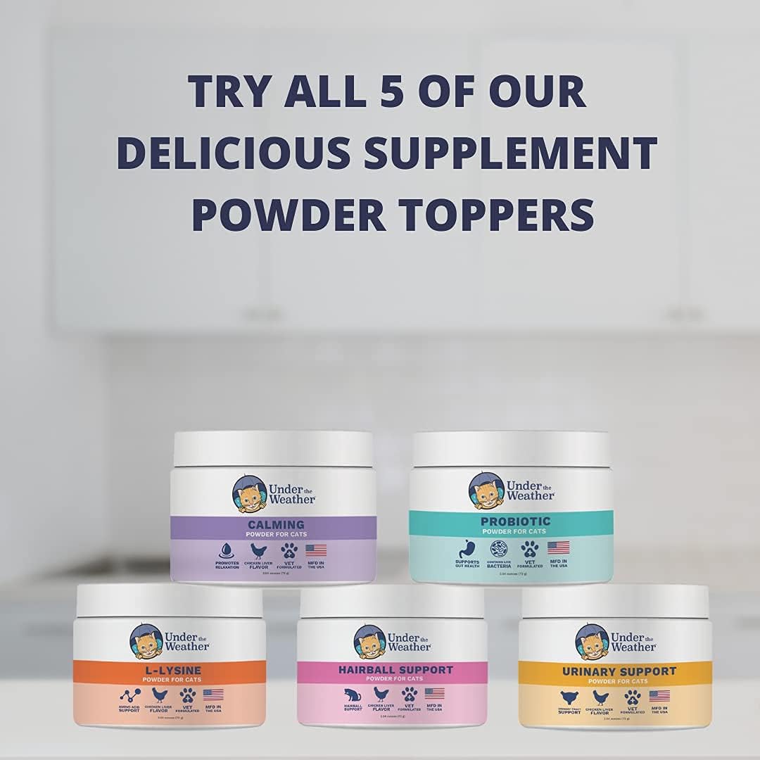Under the Weather Pet Probiotics Powder for Cats