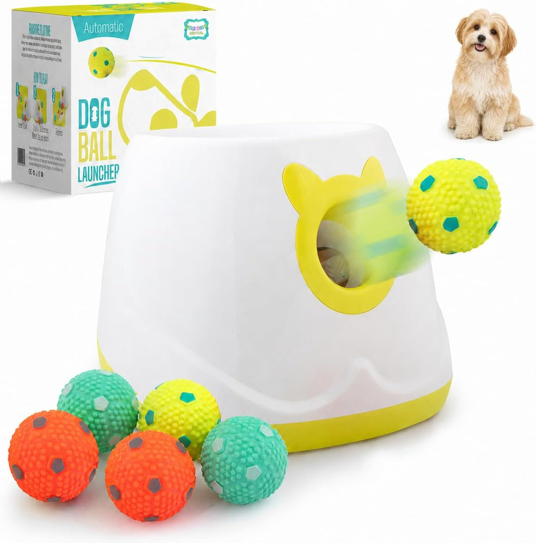 Automatic Dog Ball Launcher - Dog Ball Fetch Machine