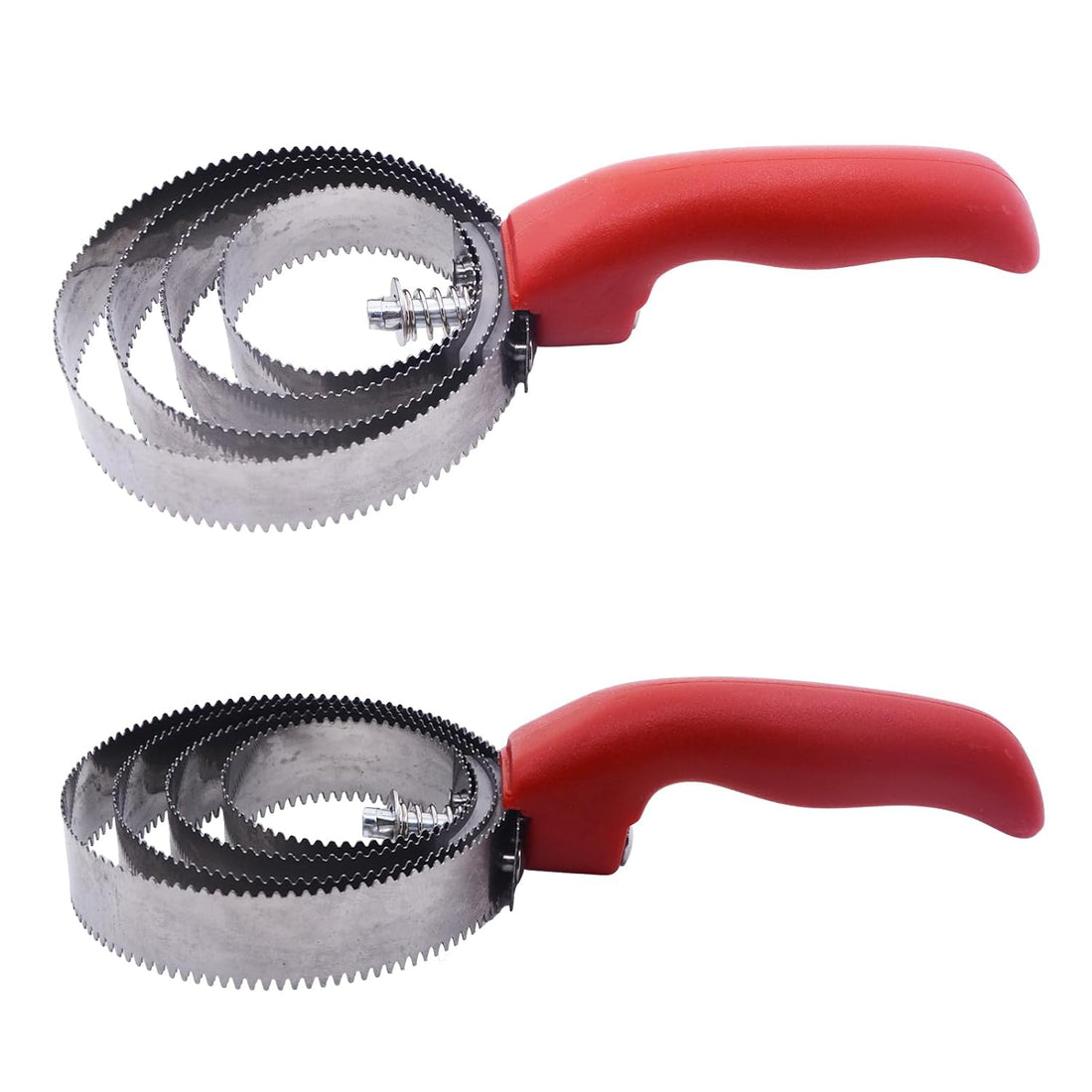 RUIAN Reversible Stainless Steel Curry Comb Soft Touch Grip Horse Comb