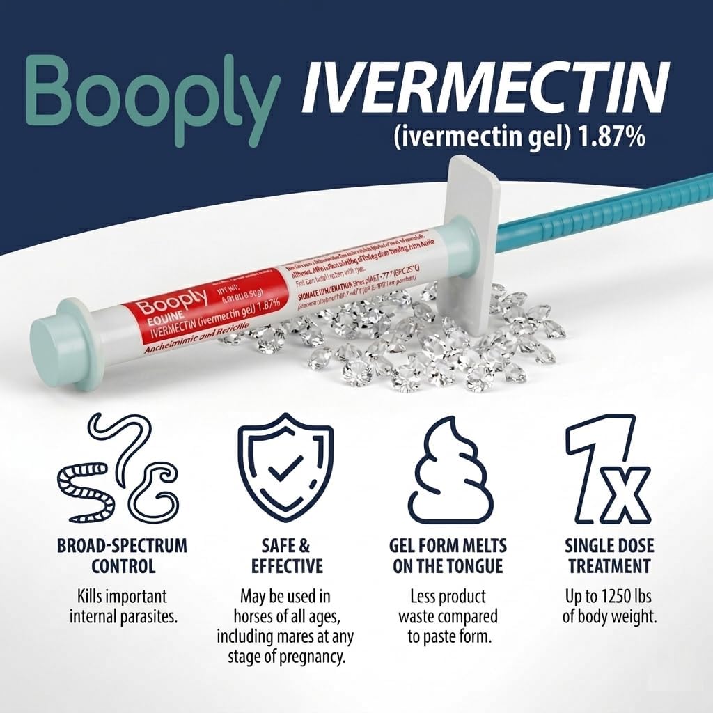Ivermectin Horse Paste 1.87% - Apple Flavored