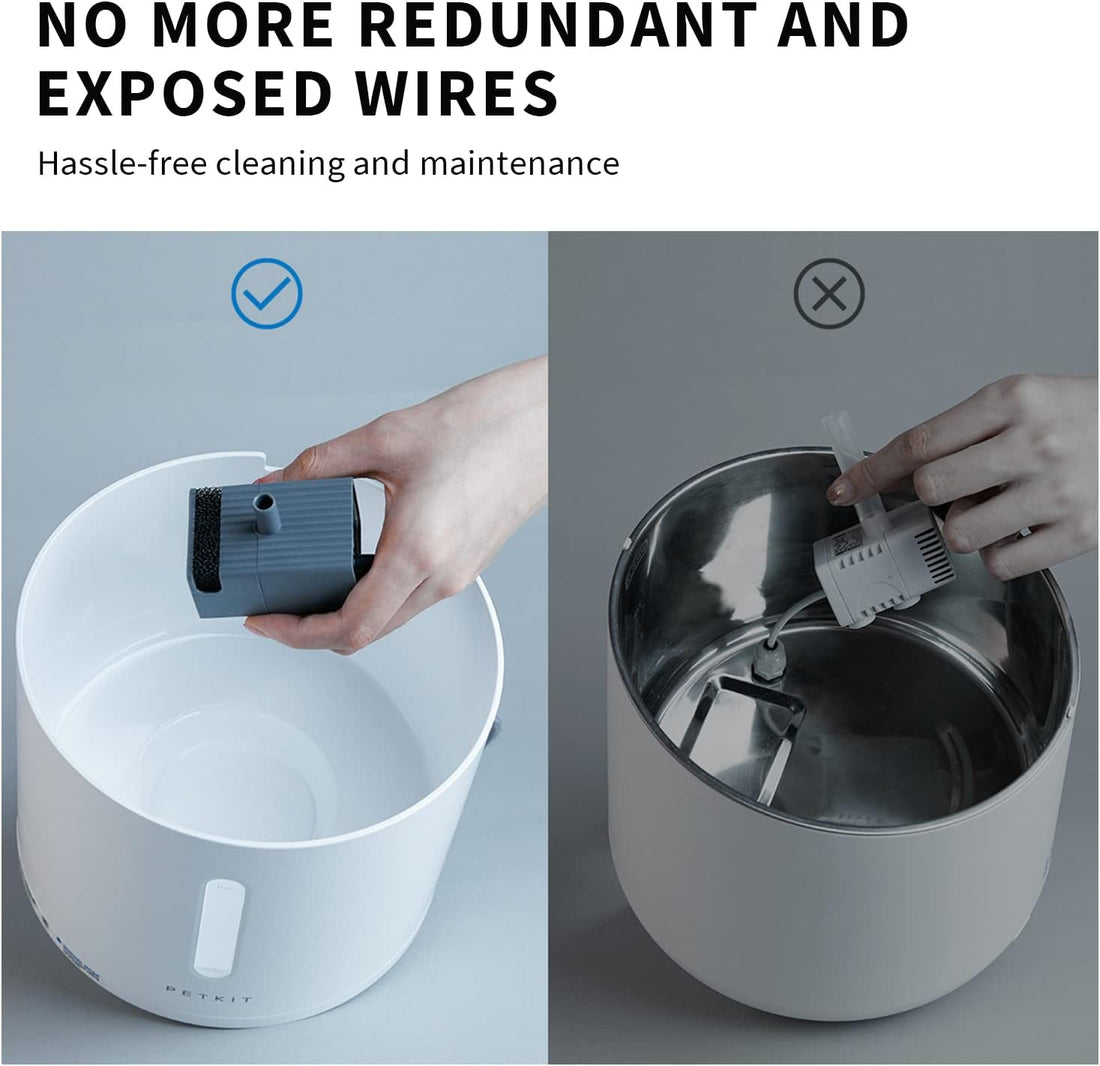 PETKIT EVERSWEET Solo 2 Cat Water Fountain Ultra Quiet Wireless Pump