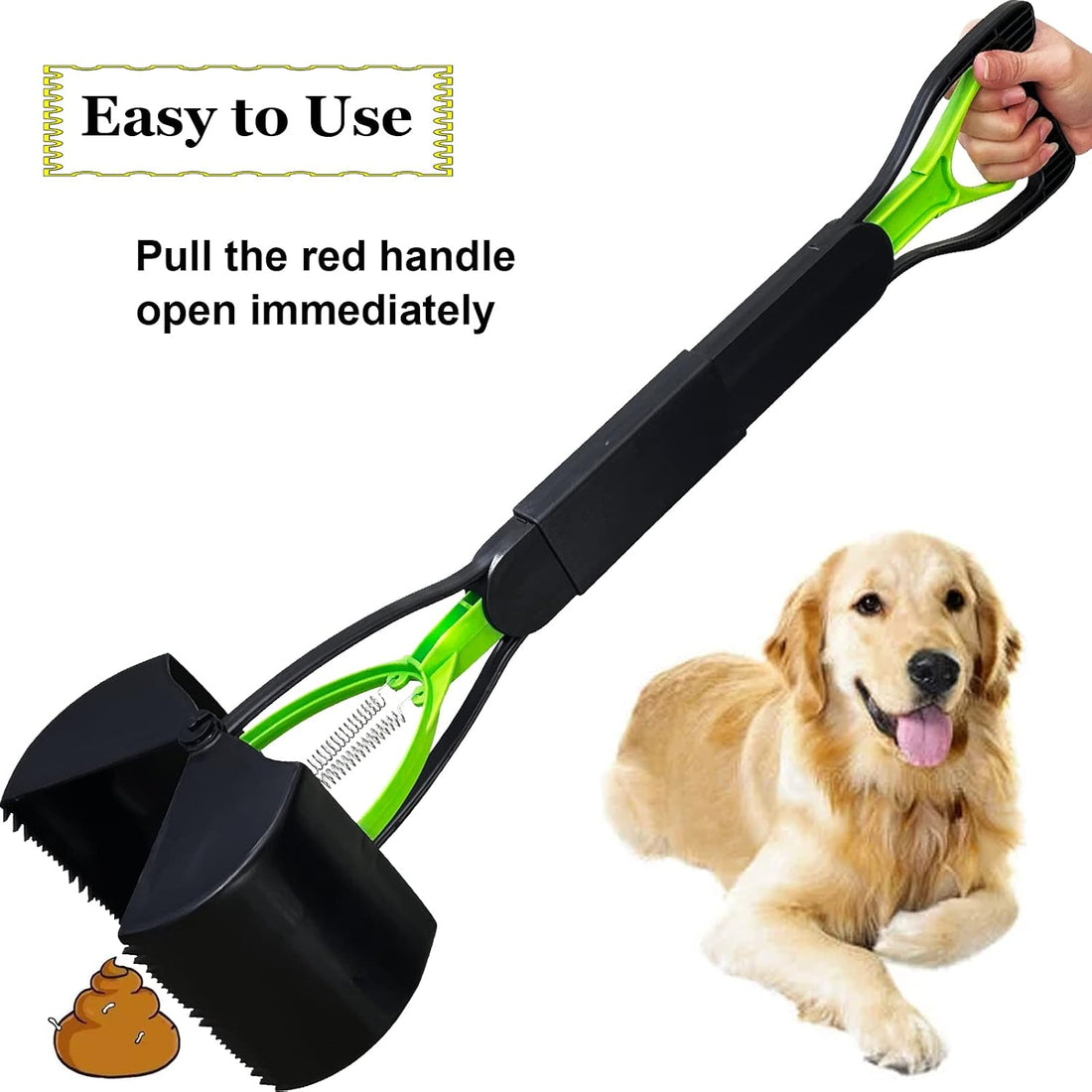 ienjoyed 28" Large Pooper Scooper for Dogs