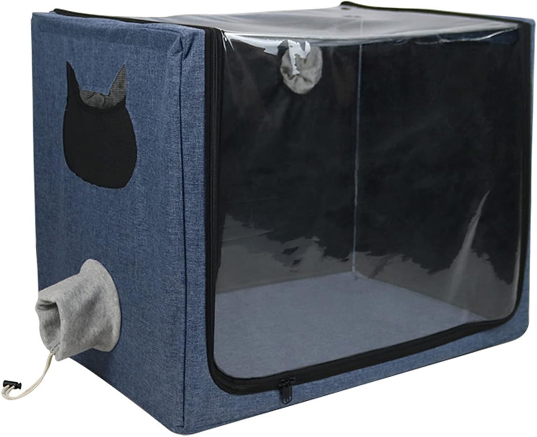 Pet Atomization Nest,Cat and Dog Atomization Box Oxygen Inhalation