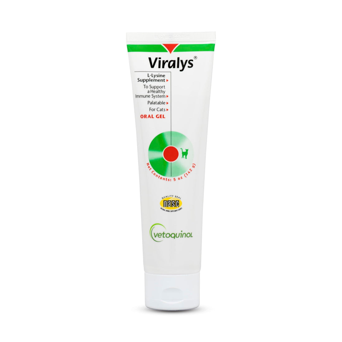 Vetoquinol Viralys Daily L-Lysine Gel for Cats and Kittens