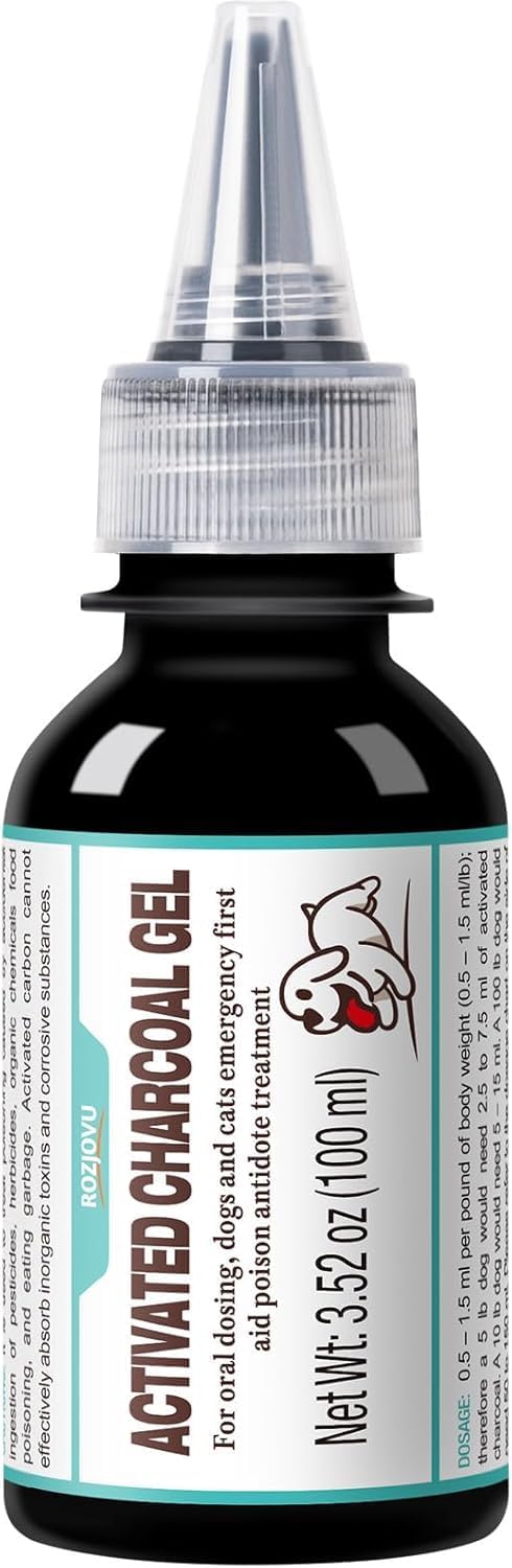 Activated Charcoal Gel for Dogs for Poisoning
