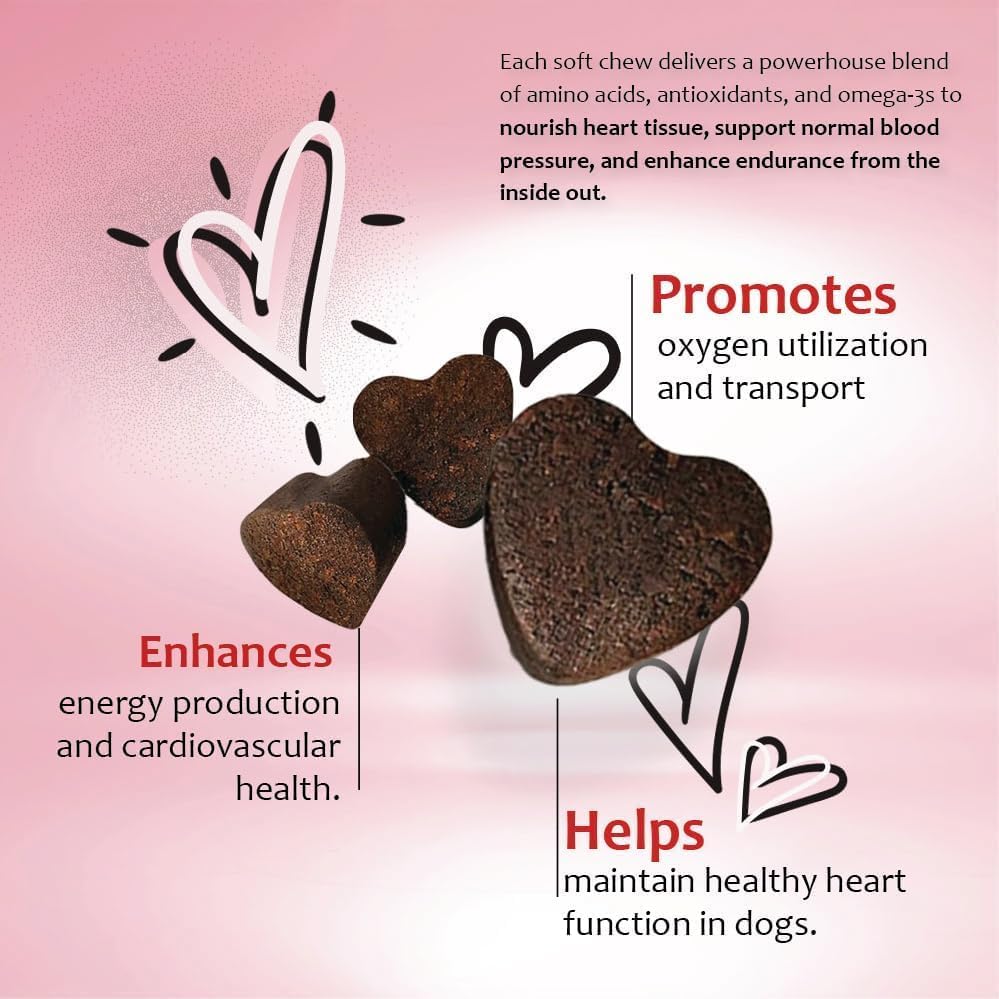 Heart Support Supplement for Dogs-Vet-Formulated