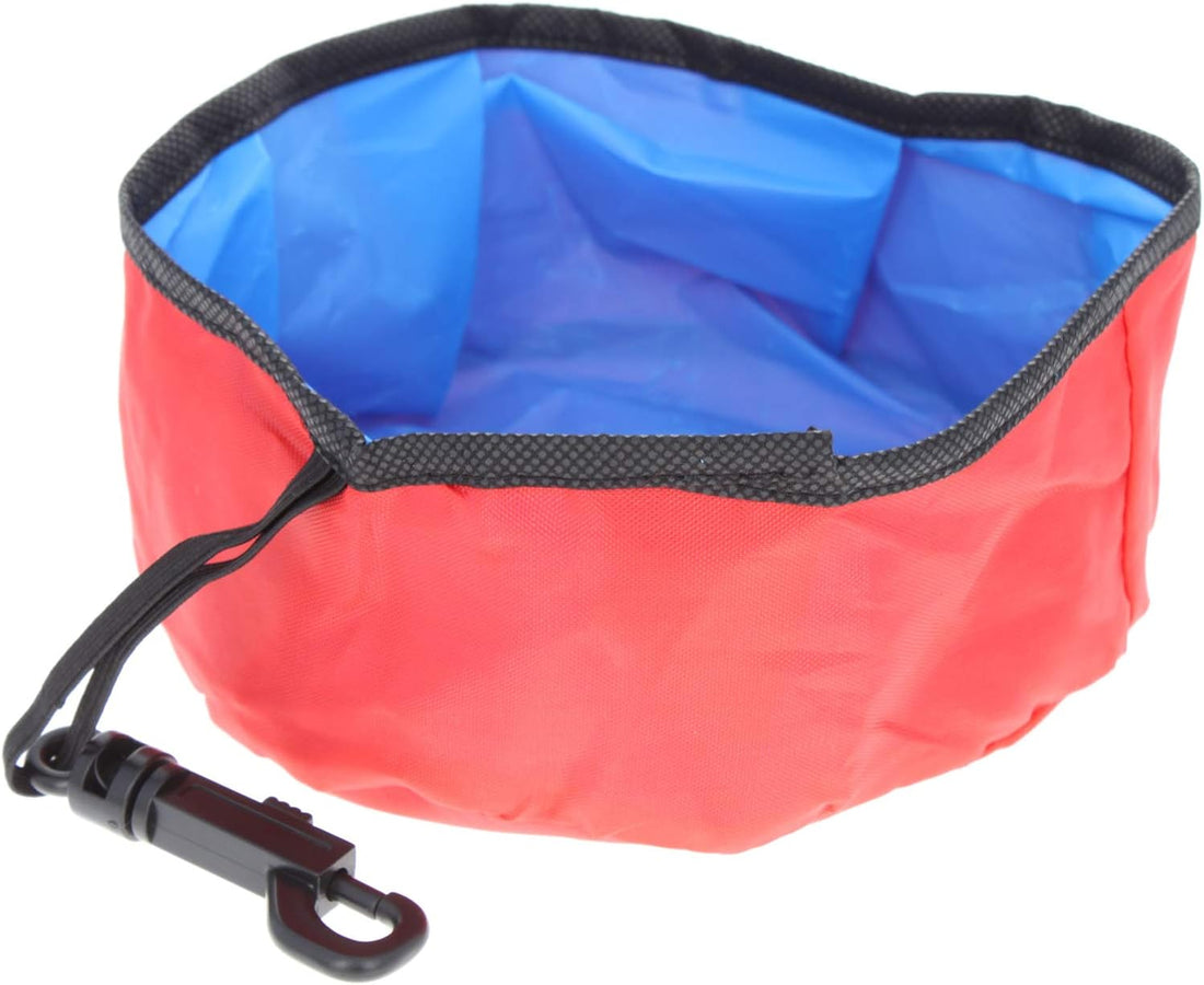 ASR Outdoor Dog Water Bowl Folding Collapsible Pet Travel Food Dish