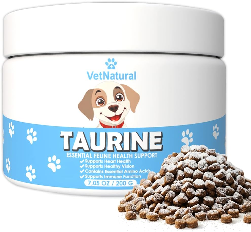 VetNatural Taurine for Dogs, 99.99% Pure Taurine Powder