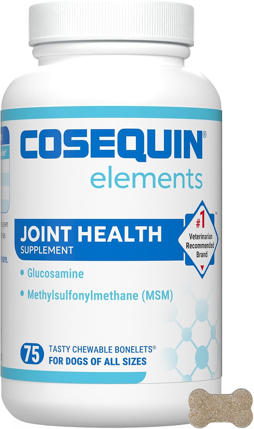 Nutramax Cosequin Elements Joint Supplement, Glucosamine for Dogs