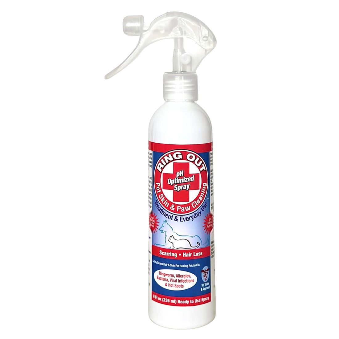Ring Out for Pets: Control & Help Ringworm | Clean Pets Skin & Paws