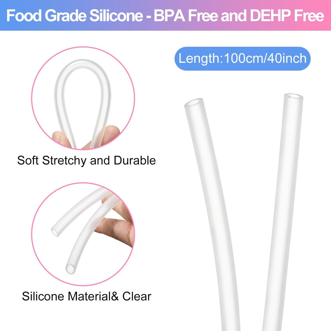 Tubing Compatible with Spectra S1/S2, Replacement Breast Pump Parts