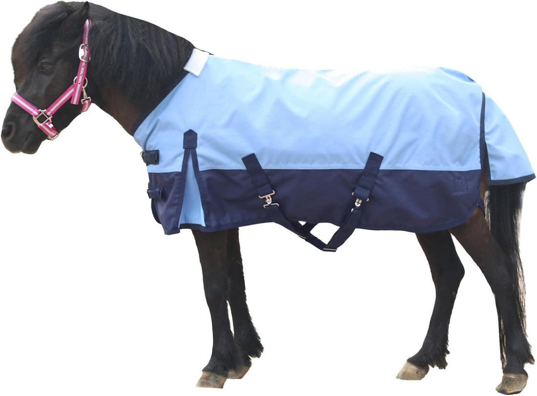 1200D Mini Horse/Pony Blanket 0g No-Fill Waterproof Turnout Sheet