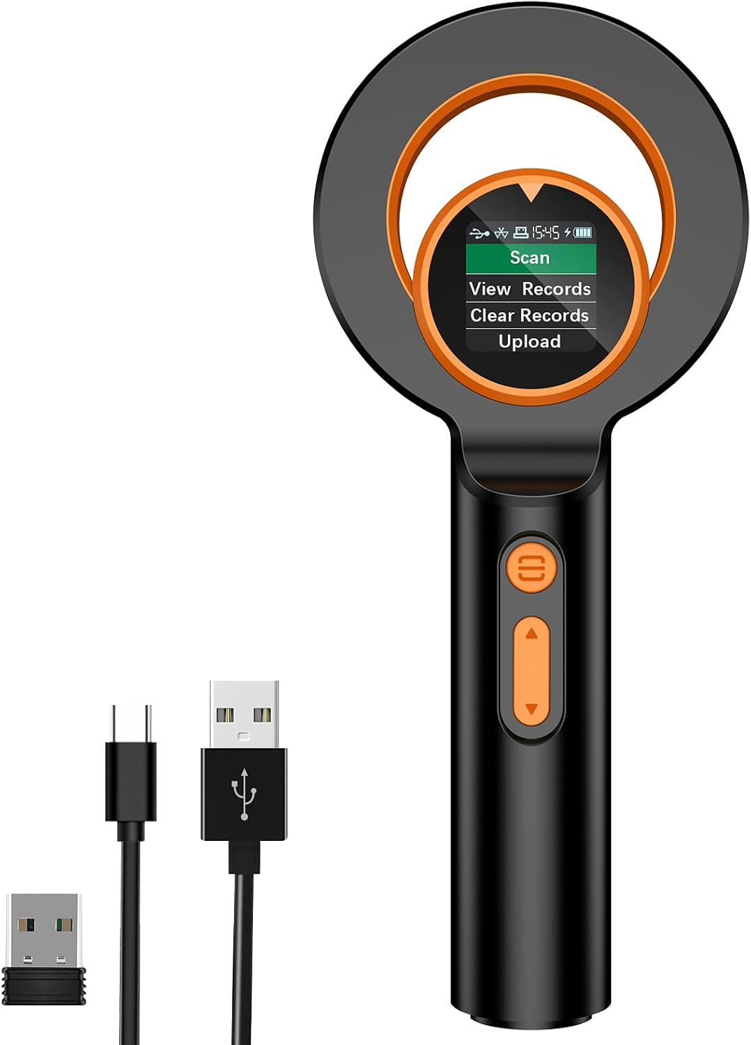 Symcode Pet Microchip Scanner RFID EMID Micro Chip Reader with 1.44IN