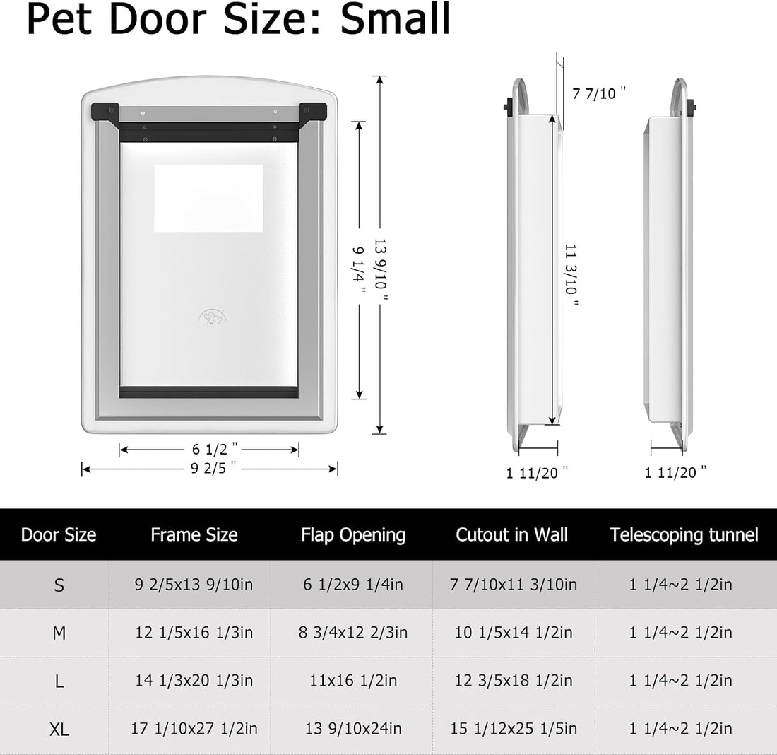 Cat Door for Door - Cat Door for Exterior & Interior Doors