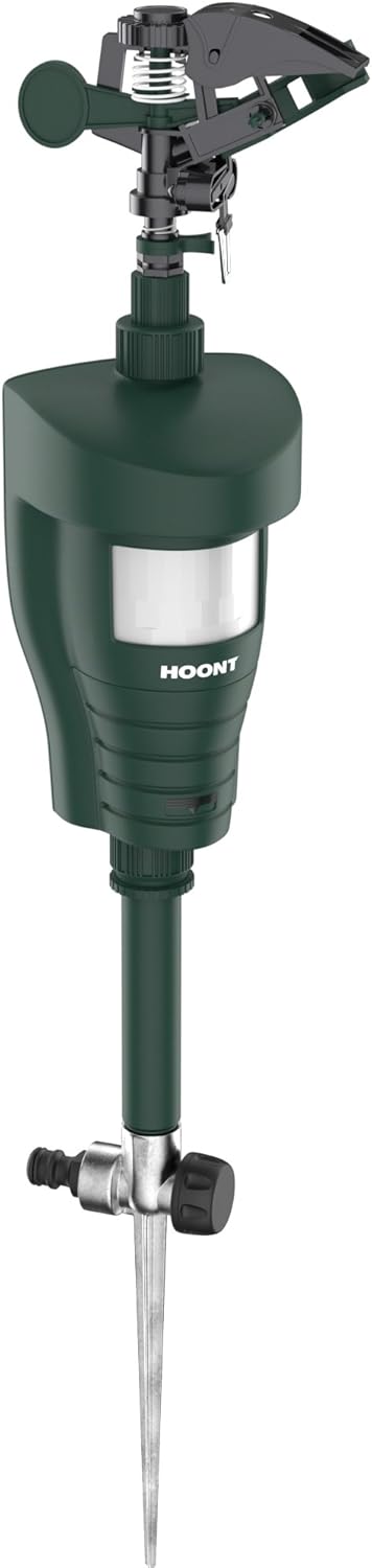 Hoont Cat Repellent- Squirrel Deterrent- Motion Activated Sprinkler